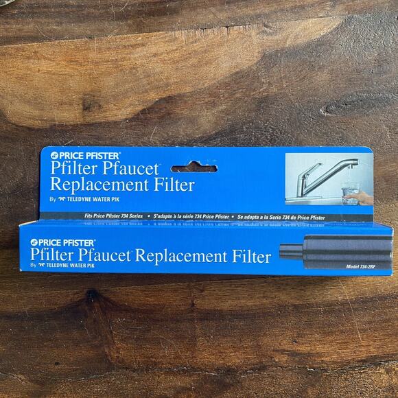 New Price Pfister Pfilter Pfaucet 734-2RF Drinking Replacement Water Filter 734 - Picture 1 of 3